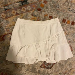 White Mini Skirt